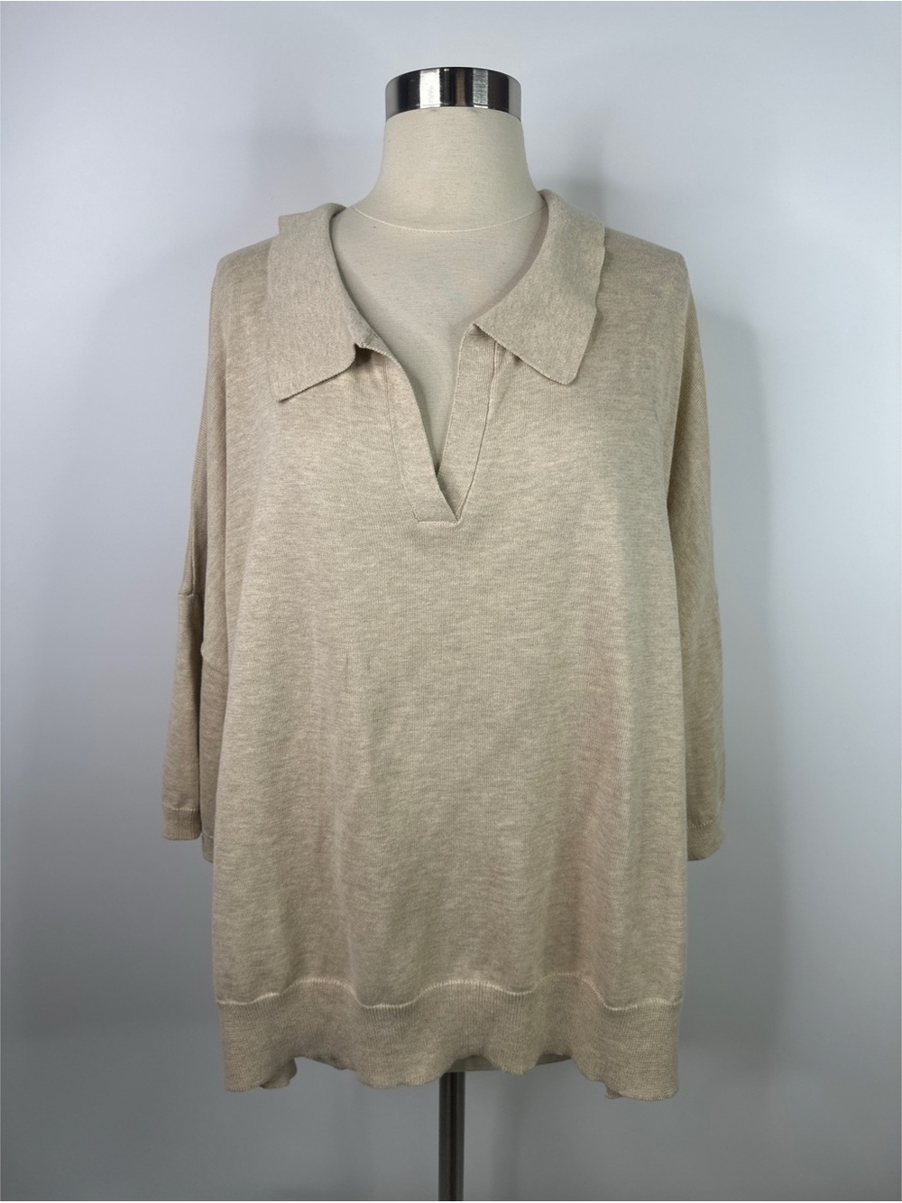 Things Between Collared Polo Sweater